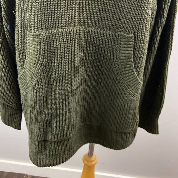 NWT‎ RDI Green Beach Turtle Neck Sweater (L) - Picture 4 of 9